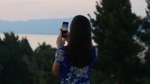 Shoots on video sunset. Stock Footage 112291909