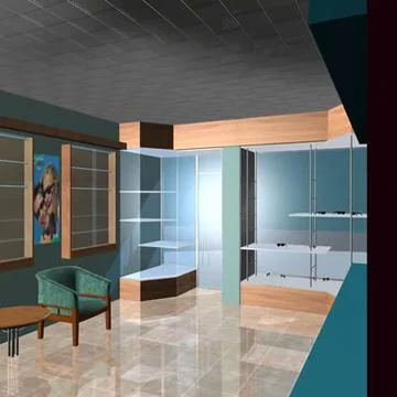 Shop 01 3D Model