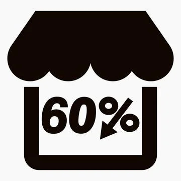 Shop 60% discount. Stock Illustration