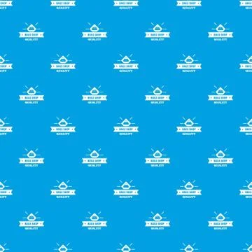 Shop bags pattern vector seamless blue Stockillustratie