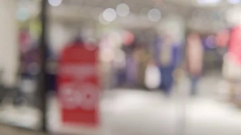 Shop blurred background Stock Footage 83993893
