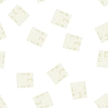 Shop building glyph icon vector symbol illustration Stock Illustration