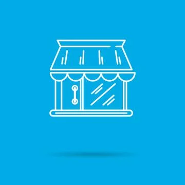 Shop building Stock-Illustration