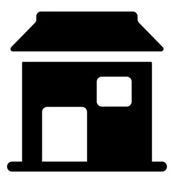 Shop Building Vector Illustrazione stock