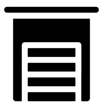 Shop Building Vector Stock Illustration