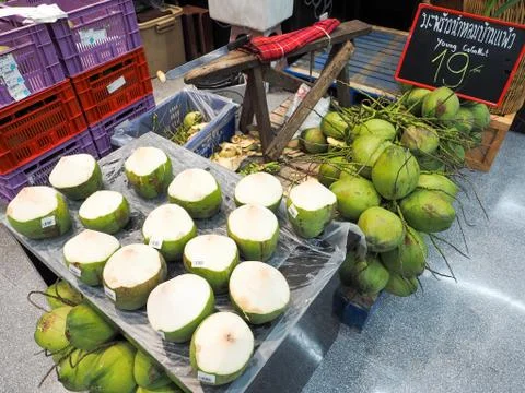 Shop coconut Stock Photos