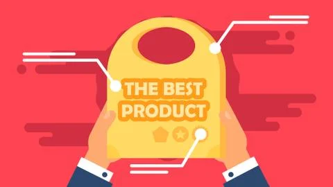 Shop Concept Banner Stock Illustration