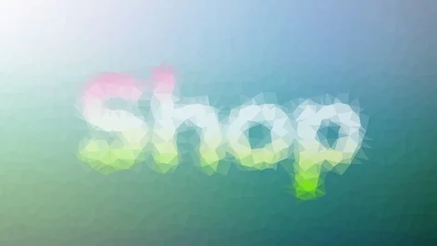 Shop Dissolving Technological Tessellated Looping Animated Triangles Stock Footage 109235286