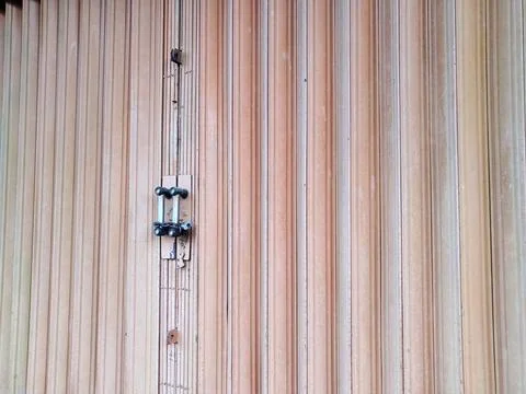 Shop Door Foto stock