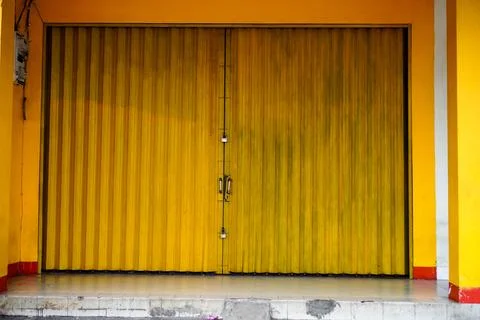 Shop gate Stock Photos