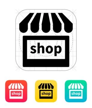 Shop icon Stock-Illustration