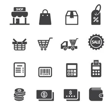 Shop icon Stock Illustration