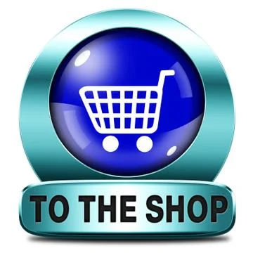 To the shop Stock Illustration