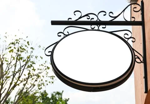 Shop label with blank space Stock Photos