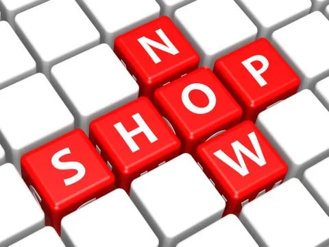 Shop now Stock Illustration