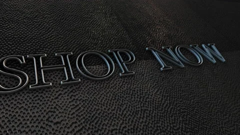 Shop Now text with glitch effect loop Stock Footage 176118800