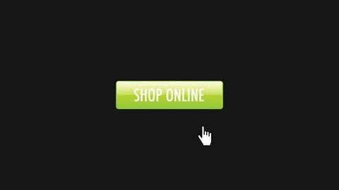 Shop online button Stock Footage 87014891