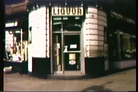 Shop owner inform about the robbery in his shop - 1965 Stock Footage 106067466