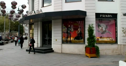 Shop Prada Stock Footage 68055646