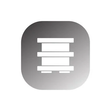 Shop shelf icon vector Stock Illustration