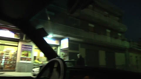 Shop, street view Stock Footage 8828945