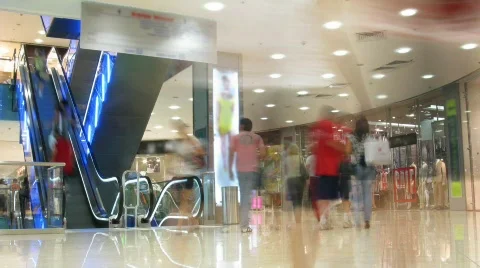 Shop time lapse Stock Footage