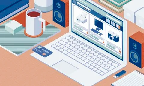 SHOP04 Stock Illustration