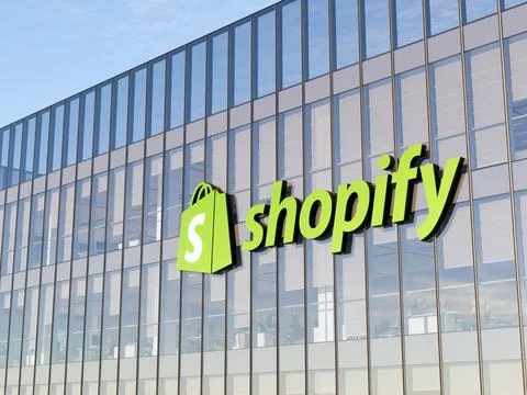 Shopify Stockillustratie