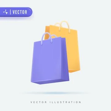 Shoping Bags Illustrazione stock