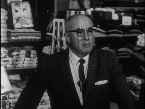 A shopkeeper in Lyons, Kansas, explains why their small farming town has thrived Stock Footage