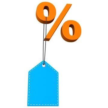 Shopmark sale Stock Illustration