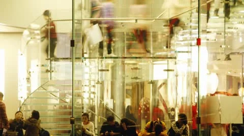 Shopng Mall 001 Stock Footage 10757697