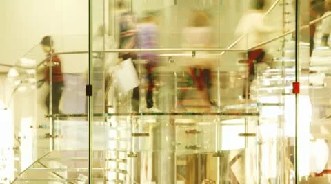 Shopng Mall 002 Stock Footage 10757753