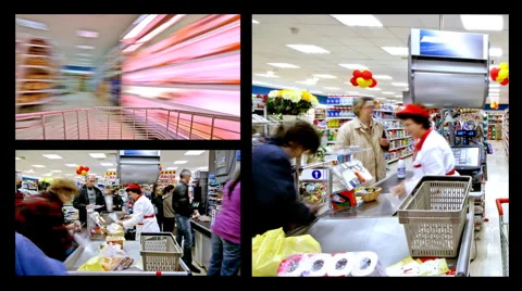 Shopping 10 Stock Footage 939328