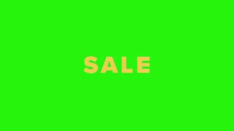 Shopping animation on green screen 動画素材 334771948