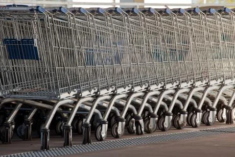 Shopping background Stock Photos