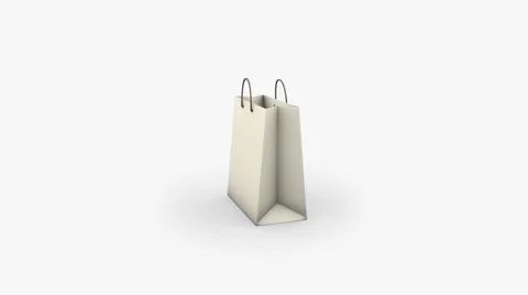 Shopping bag 4 스톡 동영상 6528700