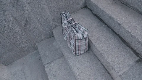 The shopping bag Stock Footage 106984827