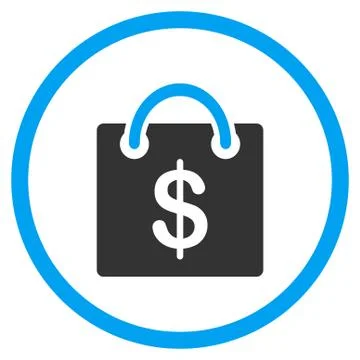 Shopping Bag Icon Stock Illustration