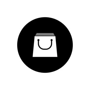 Shopping bag icon. Stock Illustration