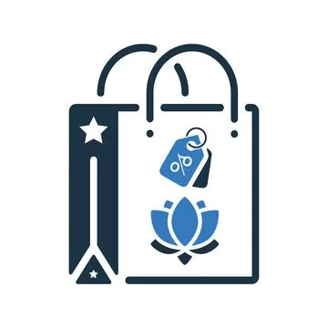 Shopping Bag Icon Stock Illustration