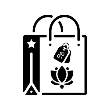 Shopping Bag Icon Stock Illustration