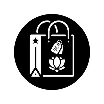 Shopping Bag Icon Stock Illustration