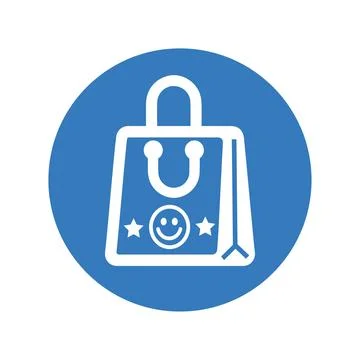 Shopping Bag Icon Stock Illustration