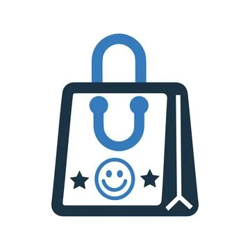 Shopping Bag Icon Stock Illustration