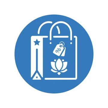 Shopping Bag Icon Stock Illustration