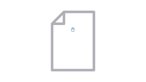 Shopping bag icon overlaying a document, symbolizing online shopping or e-c.. Stock Footage 334834147