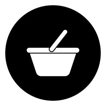 Shopping bag icon vector Stock Illustration