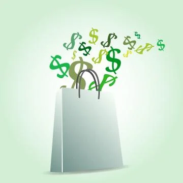 Shopping Bag Stock Illustration