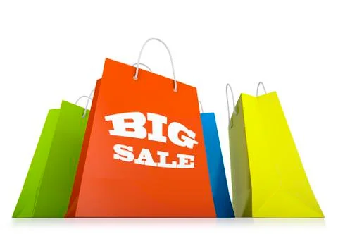 Shopping bag Stock Illustration